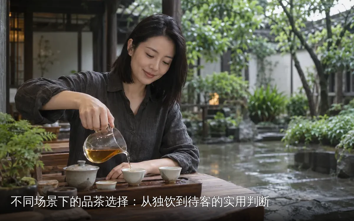 不同场景下的品茶选择：从独饮到待客的实用判断